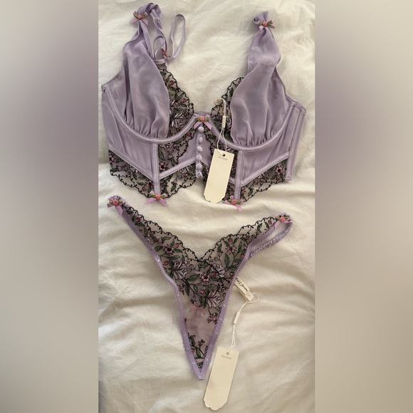 NWT for Love & Lemons Lingerie Set - Picture 1 of 4